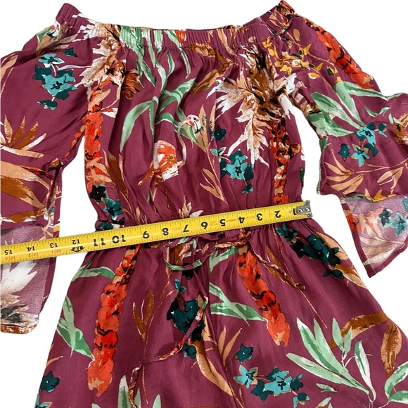 Express Tropical Romper size XS - Picture 9 of 15